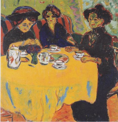 Tavola da caffè da Ernst Ludwig Kirchner